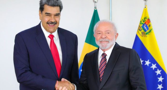 Presidentes Nicolás Maduro y Lula da Silva revisan la agenda bilateral