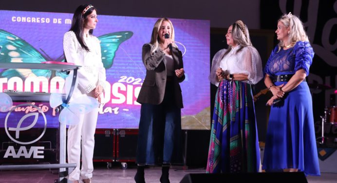 Primera dama de Monagas participó en el Congreso para mujeres Metamorfosis 2023