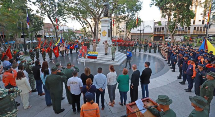 Realzan legado de José Tadeo Monagas con parada militar