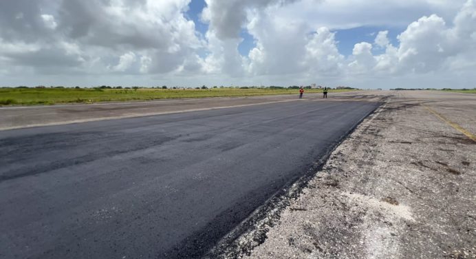 Reparada pista del aeropuerto José Tadeo Monagas de Maturín
