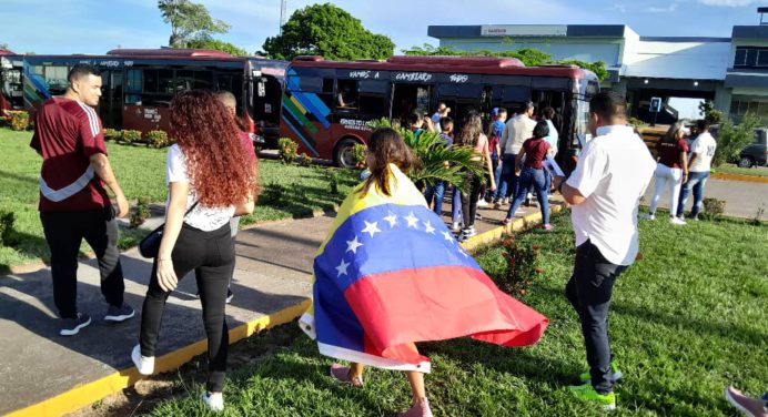 Transporte en Monagas respondió a las expectativas de fanaticada Vinotinto