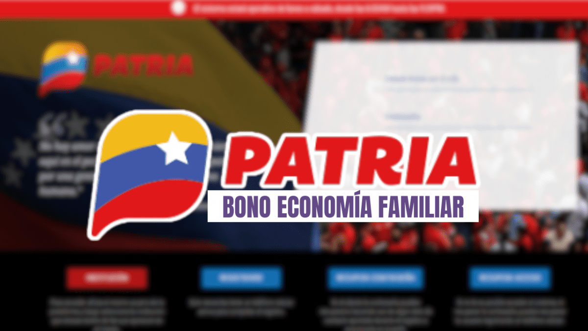 Patria asignará bono especial del 28 al 31 de mayo: Detalles