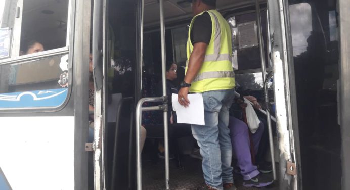 Supervisan unidades de transporte público en Maturín