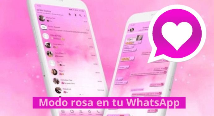 ¡Una ternura de color! Activa el modo rosa en el WhatsApp