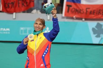 Andrés Madera conquistó la medalla de oro en Santiago 2023