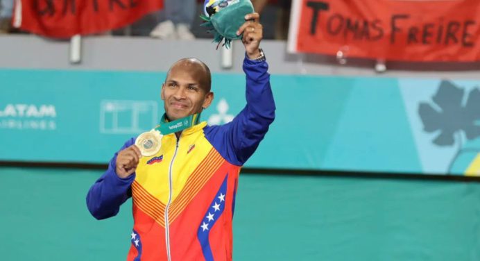 ¡Bicampeón! Andrés Madera conquistó la medalla de oro en los Juegos Panamericanos 2023