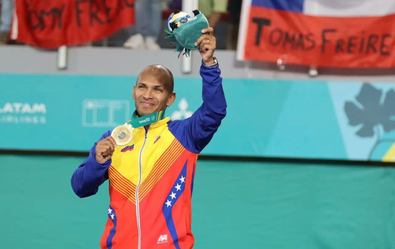 Andrés Madera conquistó la medalla de oro en Santiago 2023