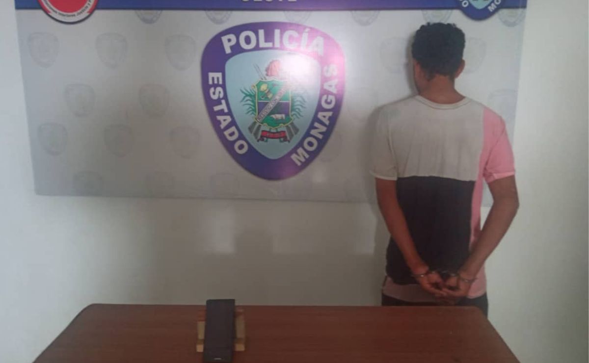 Detenido en Punta de Mata por efectivos de Polimonagas