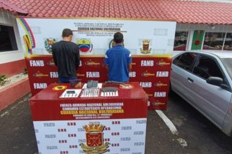 Capturan a dos de la banda delictiva "Los Afro", en Barrancas del Orinoco