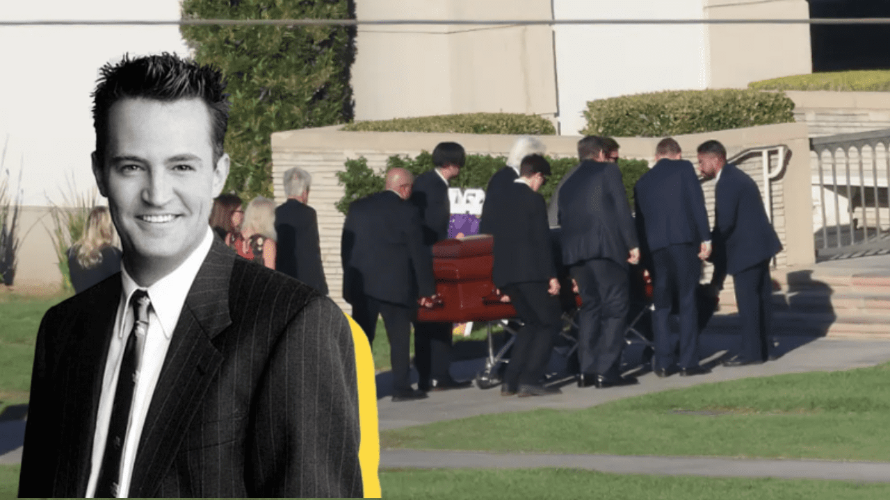 FOTOS || El elenco de «Friends» estuvo en el funeral de Matthew Perry