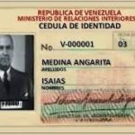 La primera cédula de identidad de Venezuela se imprimó en 1942