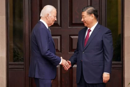 Joe Biden y Xi Jinping reunidos en Estados Unidos