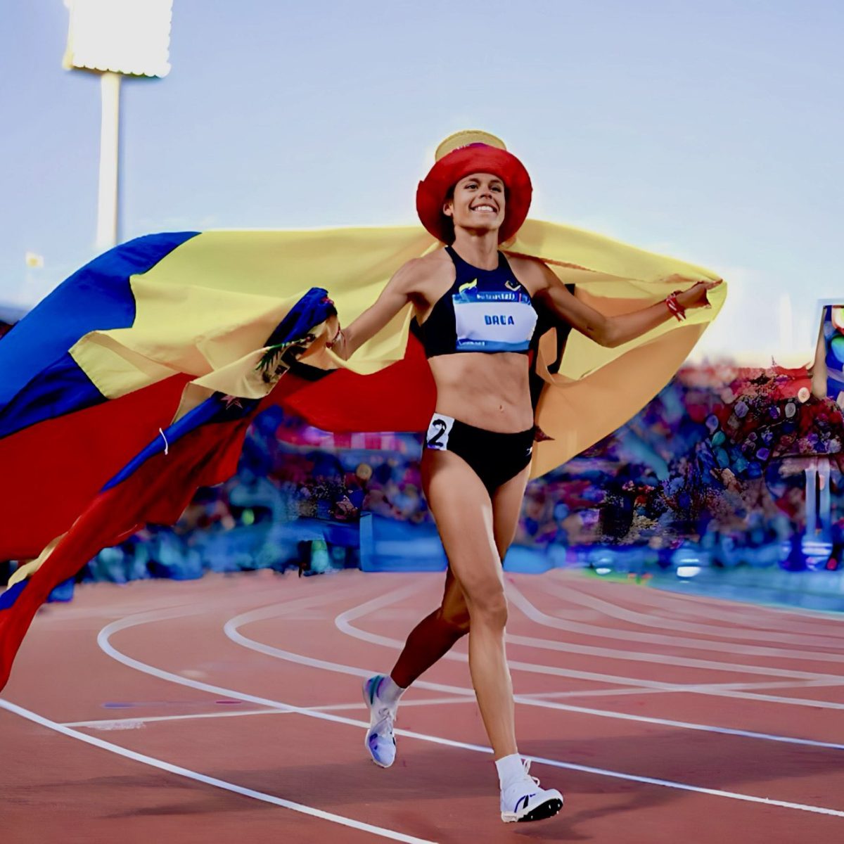 joselyn brea gana oro para venezuela en los 1 500 metros femeninos de santiago 2023 laverdaddemonagas.com la gaacela venezolana joselyn brea