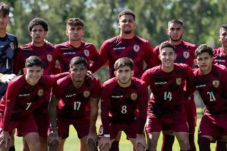 La Vinotinto preolímpica jugará amistoso ante Colombia