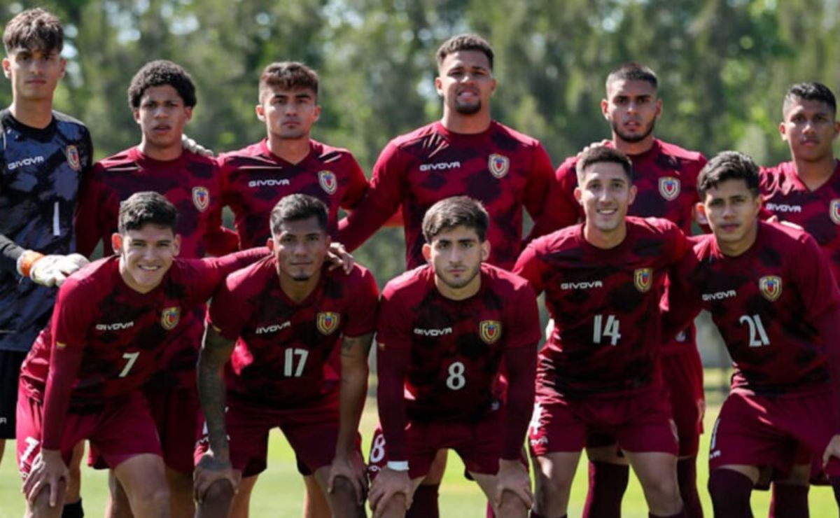 La Vinotinto preolímpica jugará amistoso ante Colombia