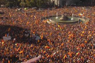 Madrid en rechazo a la ley de amnistía