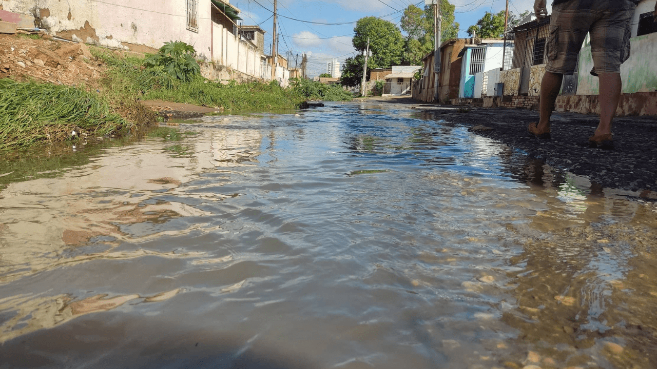 cañada en Maracaibo