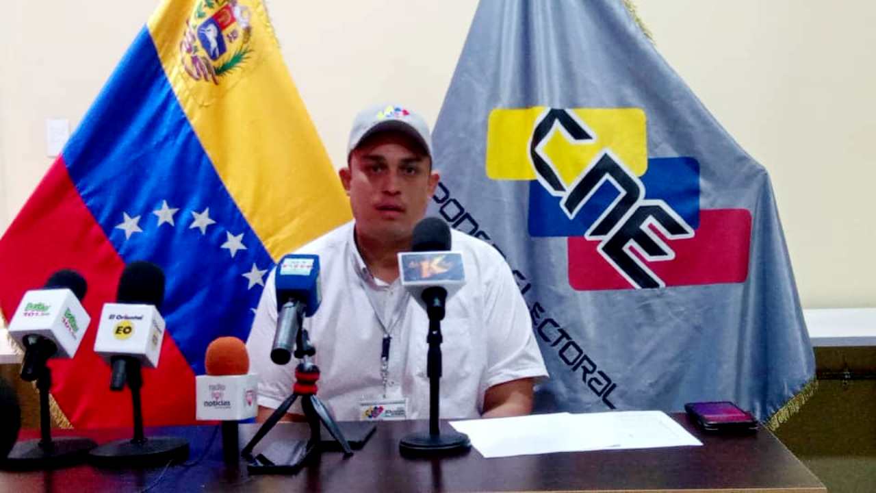 El coordinador regional del CNE ofreció balance