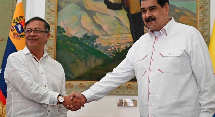 Nicolás Maduro y Gustavo Petro revisan agenda en Caracas