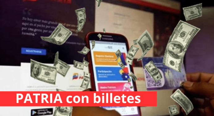 ¿Sabías que hay un bono PATRIA cuantioso de 123$? ¿Quieres recibirlo? Dale «Sí»