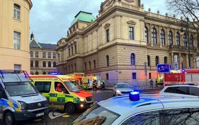 15 muertos y 25 heridos deja tiroteo en universidad en Praga