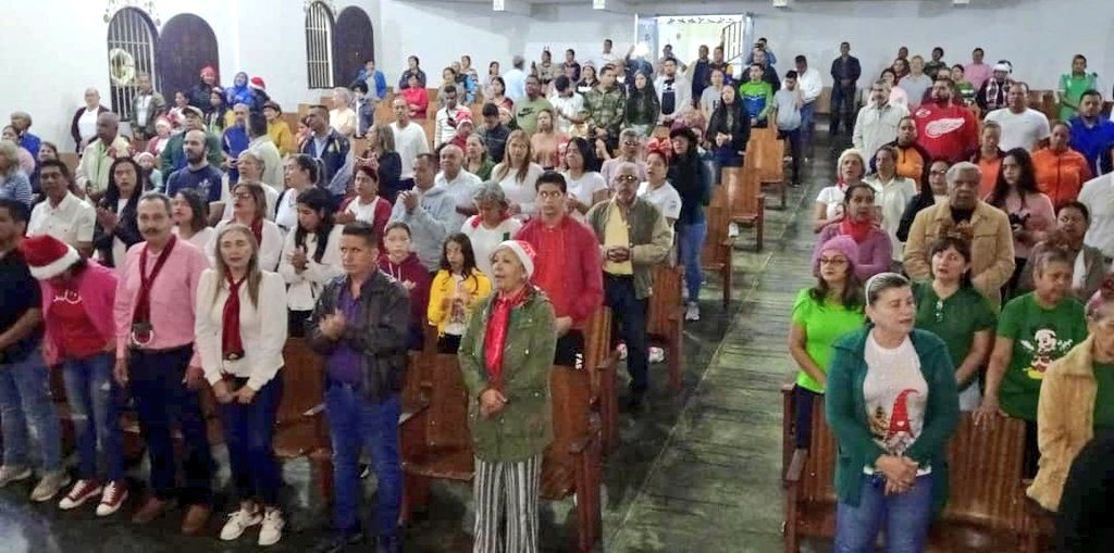 Alcaldía de Acosta celebra Misa de Aguinaldo