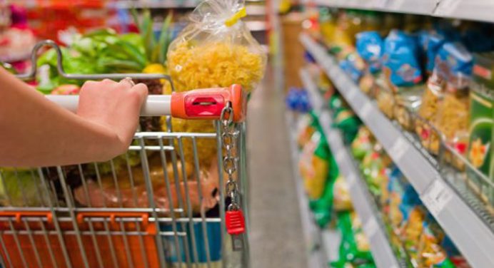 Canasta alimentaria registró 5,7% de aumento en noviembre