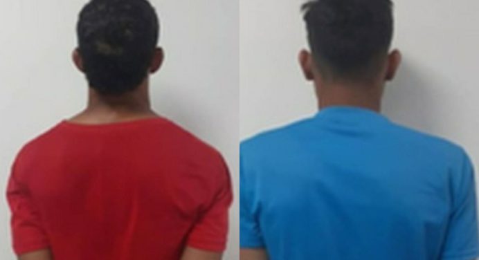 Cicpc captura a dos hombres por hurto en comercios de Maturín