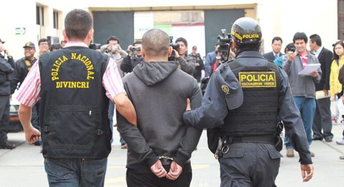 Detenidos en Perú 21 presuntos miembros del Tren de Aragua