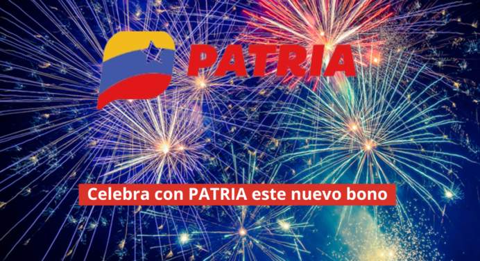 ¡Fuegos artificiales a la vista 2023! PATRIA suma 149,49 dólares en tu monedero