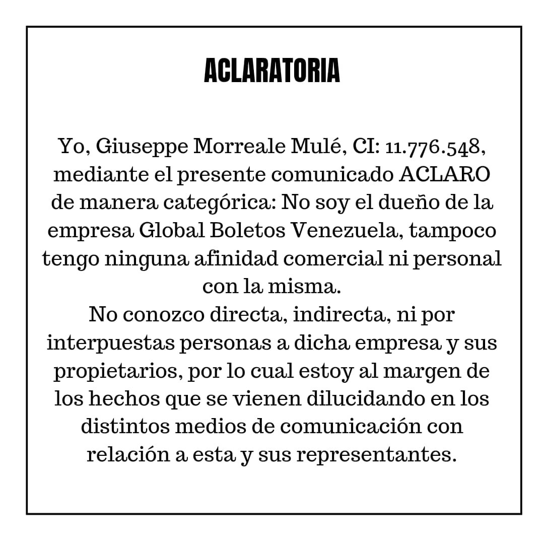 ACLARATORIA