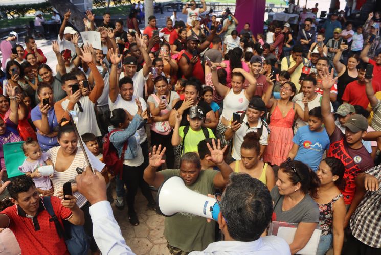 Caravana de 10 mil migrantes saldrá el día de Navidad hacia Estado Unidos