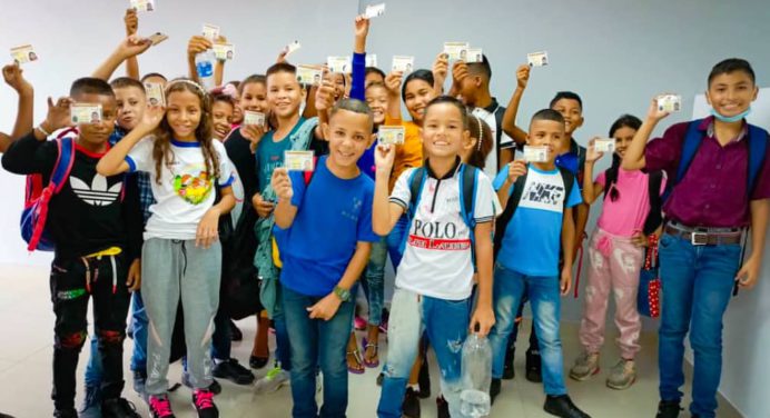 Más de 100 niños de Sotillo ya tienen su cédula de identidad