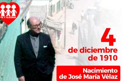 Natalicio del padre José María Vélaz, fundador de Fe y Alegría