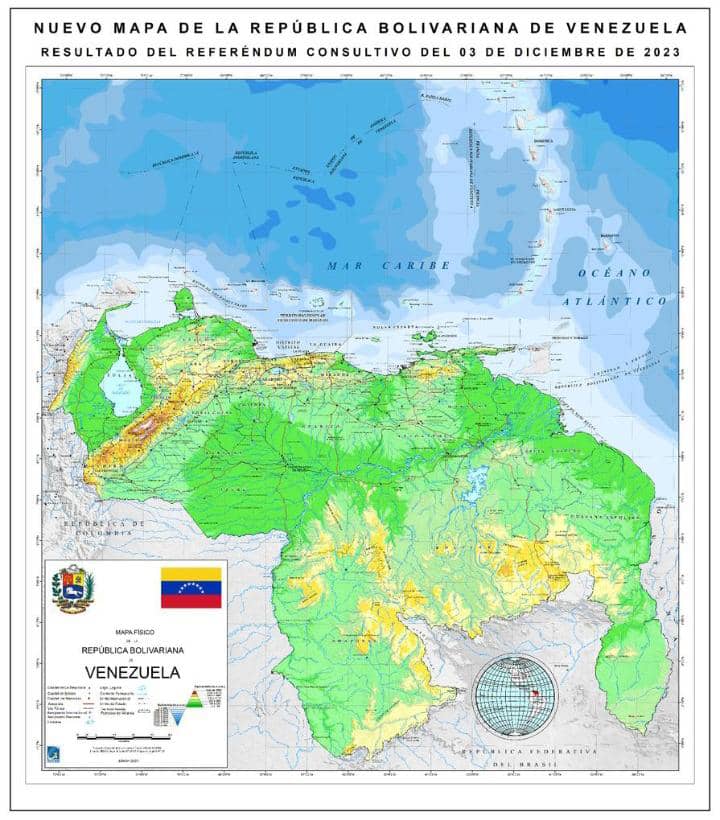 presidente maduro entrega a la an ley para creacion de la guayana esequiba laverdaddemonagas.com mapa de venezuela12