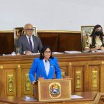 Delcy Rodríguez presenta Ley de Presupuesto 2024 ante la AN