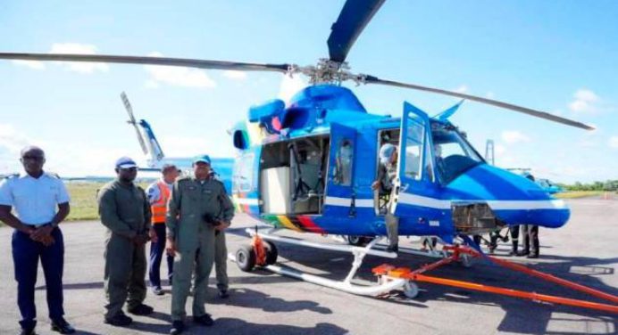Rescatados militares supervivientes del accidente de un helicóptero en Guyana