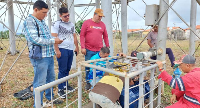 Restablecen servicio de agua en cuatro comunidades de Caicara