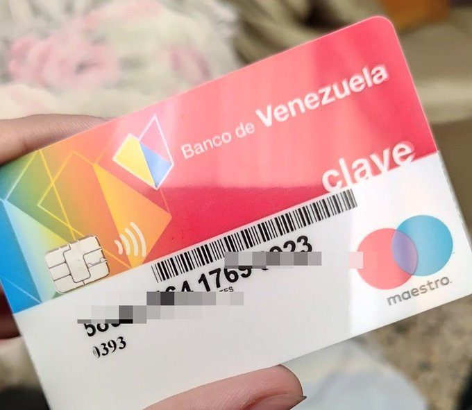 tarjeta de débito BDV