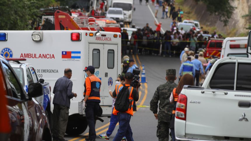 Trágico accidente en Honduras