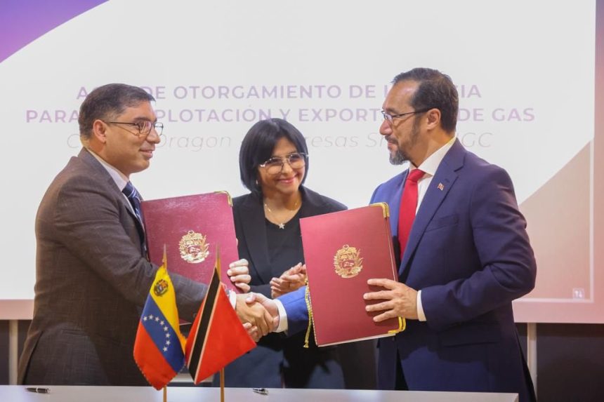 Venezuela y Trinidad acuerdan exportación de gas