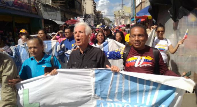 2024 inició con marcha de educadores en Maturín