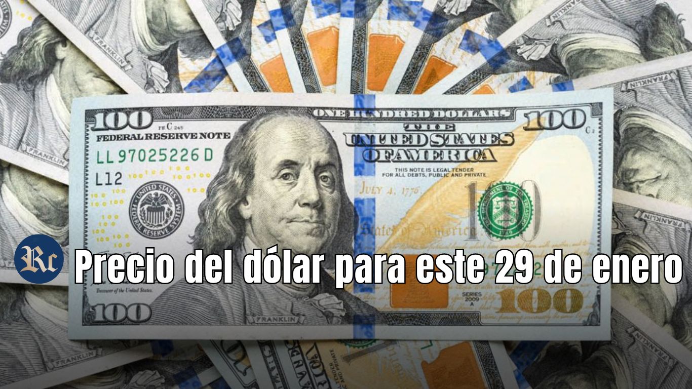 Actualización del precio del dólar al cierre del 29 de enero
