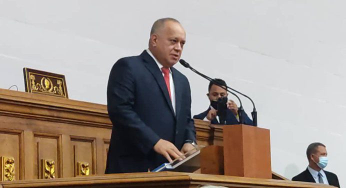 AN ratifica a Diosdado Cabello como presidente de la Comisión de Política Interior