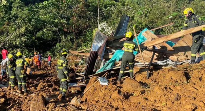 Aumenta a 35 la cifra de fallecidos por derrumbes en Chocó, Colombia