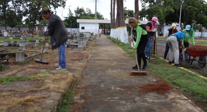 Avanzan los trabajos de recuperación del Cementerio Nuevo de Maturín