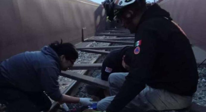 Bebé de 5 meses de padres venezolanos murió al caer de un tren en Monterrey