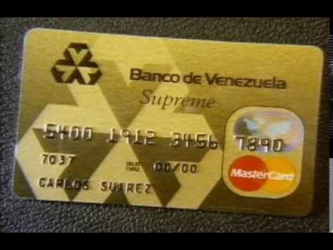  tarjeta de crédito BDV