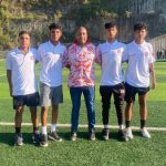 Jugadores de la Escuela Mejía prueban su talento con el conjunto capitalino