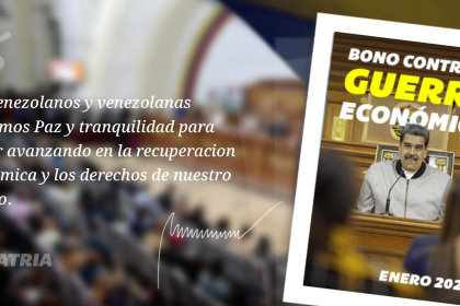 este bono entrega el sistema patria por un monto de 720 bolivares y que aumentara en febrero laverdaddemonagas.com image